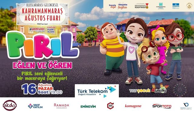 Kahramanmaraş Ağustos Fuarı’nda Çocukların Beklediği Gün Geldi!