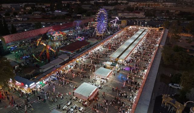 Kahramanmaraş Ağustos Fuarı’nda 1,7 milyon ziyaretçi
