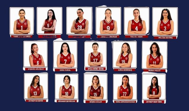 Kahramanmaraş Büyükşehir Voleybol kadrosu açıklandı!
