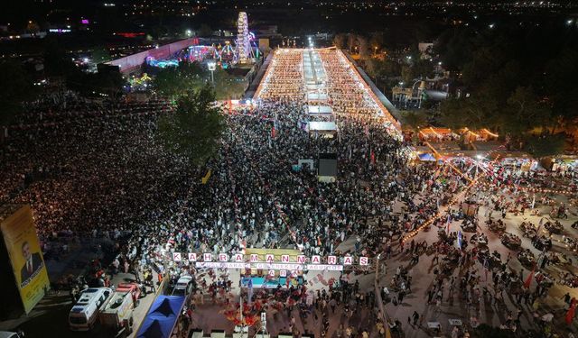 Kahramanmaraş Geleneksel Ağustos Fuarı 15 günde 1 milyonu aştı!