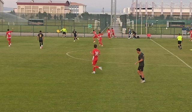 Kahramanmaraş İstiklalspor ilk hazırlık maçında mağlup oldu