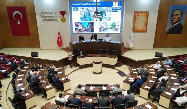 Kahramanmaraş meclisinde 23 madde karara bağlandı!