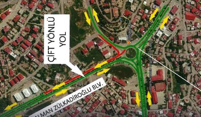 Kahramanmaraşlılar dikkat! O yol 10 gün trafiğe kapalı
