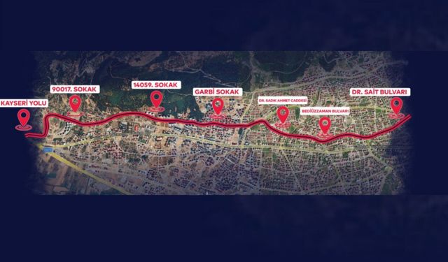 Kahramanmaraş'ta 10 kilometrelik yeni ulaşım yolu!