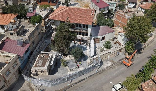 Kahramanmaraş'ta 2 asırlık Kocabaş Konağı ayağa kaldırılıyor
