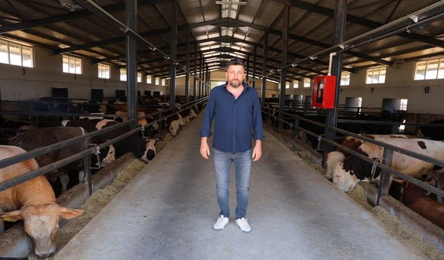 Kahramanmaraş'ta 20 milyon lira hibe ile çiftlik kurdu!