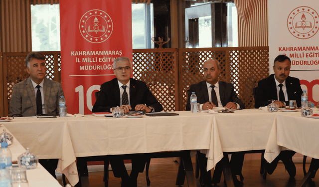 Kahramanmaraş'ta 2026-2027 eğitim öğretim yılı hazırlıkları masaya yatırıldı
