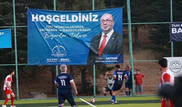 Kahramanmaraş’ta 28 takım sahaya çıktı! Kurumlar kupaya kilitlendi