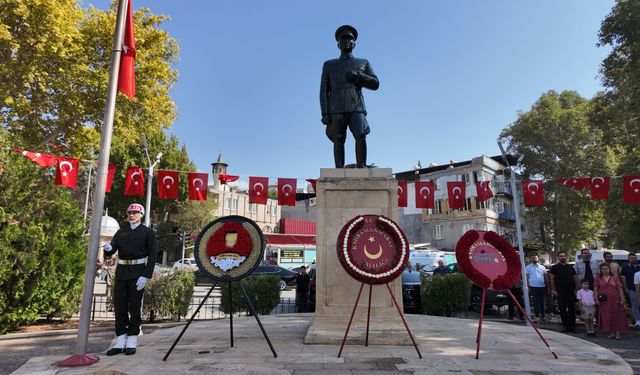 Kahramanmaraş’ta 30 Ağustos Zafer Bayramı’nın 104. yılı kutlanıyor