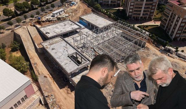 Kahramanmaraş’ta 370 milyonluk Gençlik ve Spor Merkezi yükseliyor
