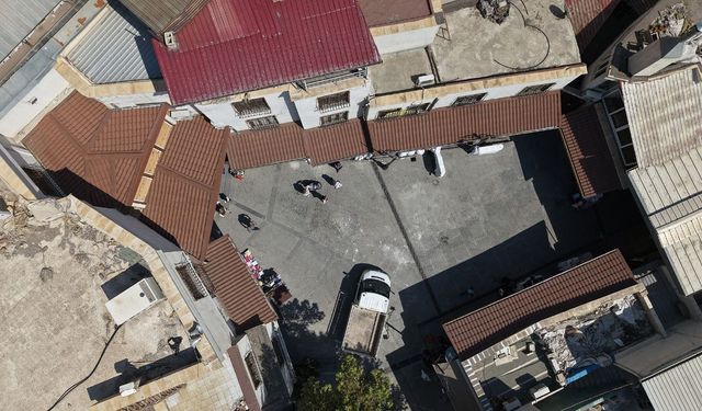 Kahramanmaraş'ta 500 yıllık çarşısı yenilendi