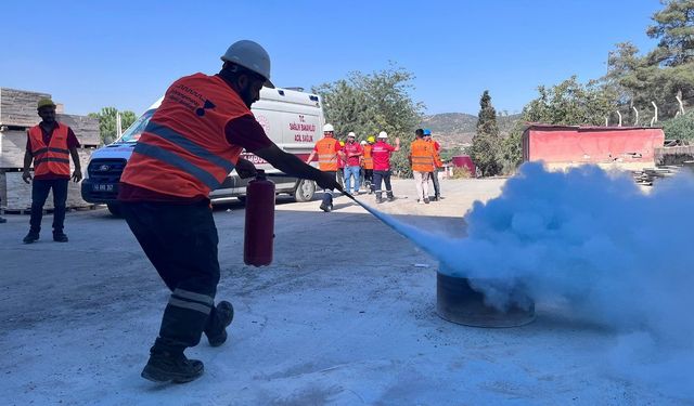 Kahramanmaraş’ta acil durum tatbikatı!