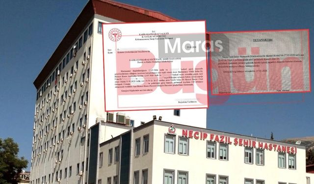 Kahramanmaraş'ta Acil Serviste Botoks Skandalı! Resmi Tutanaklar Ortaya Çıktı