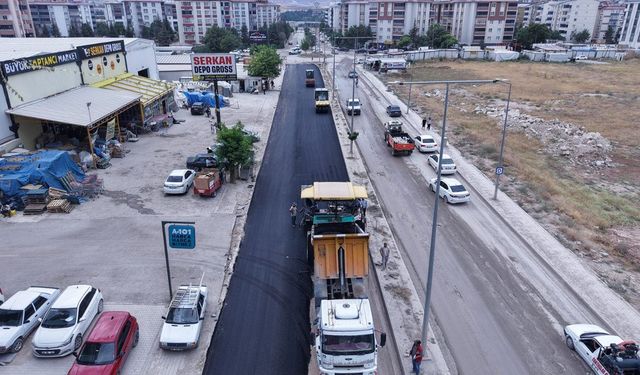 Kahramanmaraş'ta ilçe yolları modern standartlara kavuşuyor