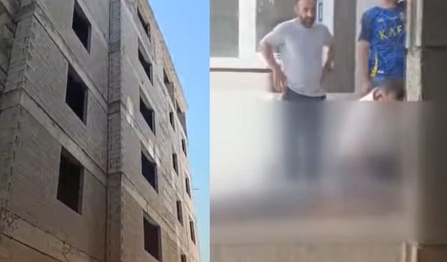 Kahramanmaraş’ta inşaatın 7. katından düşen işçi öldü