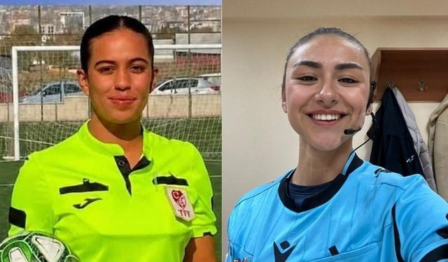 Kahramanmaraşlı iki kadın hakemden tarihe geçen büyük terfi başarısı
