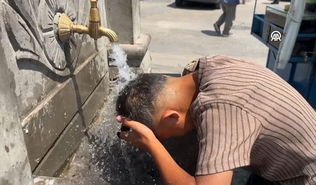 Kahramanmaraş’ta kavurucu sıcaklıklar etkili oluyor!