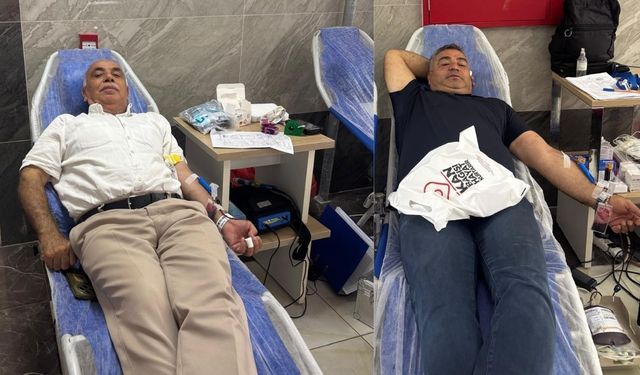 Kahramanmaraş’ta muhtarlar kan bağışı için seferber oldu