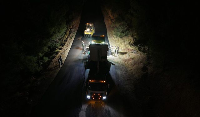 Dulkadiroğlu ve Onikişubat sınırındaki mahallelerin yolu modernize ediliyor