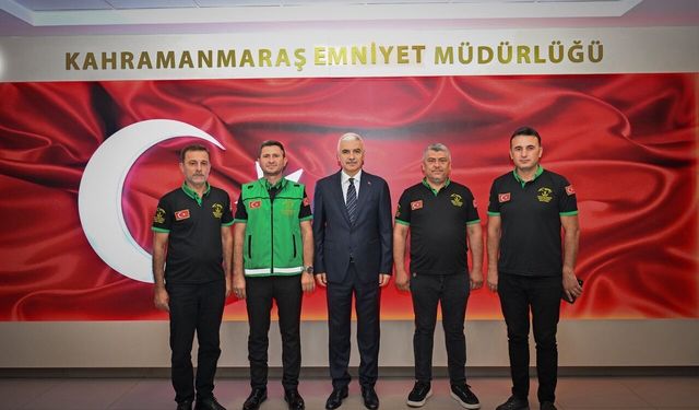 Kahramanmaraş'ta sivil toplum ve siyaset temsilcilerinden emniyet ziyareti