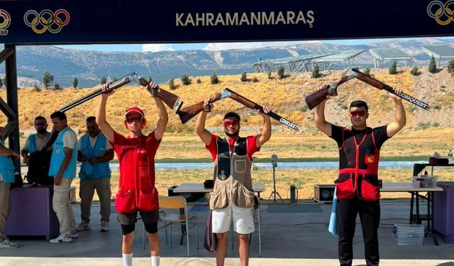 Kahramanmaraş'ta Trap kupası tamamlandı!
