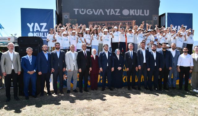 Kahramanmaraş'ta TÜGVA yaz okulları coşkulu törenle sona erdi