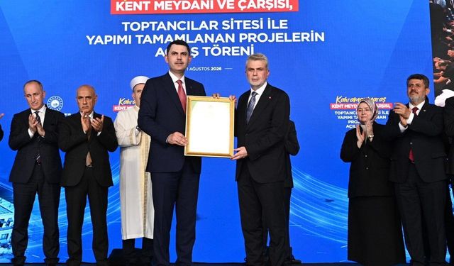 Kahramanmaraş'ta Türkiye'nin ilk yeşil ruhsat alan projesi açıldı