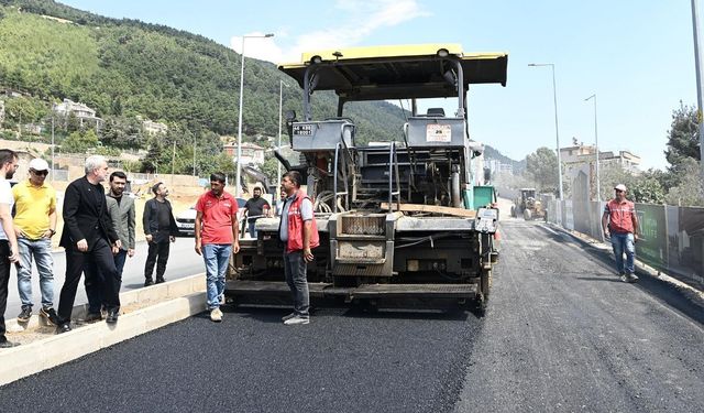 Kahramanmaraş’ta ulaşımı rahatlatacak 10 kilometrelik yeni aks yükseliyor