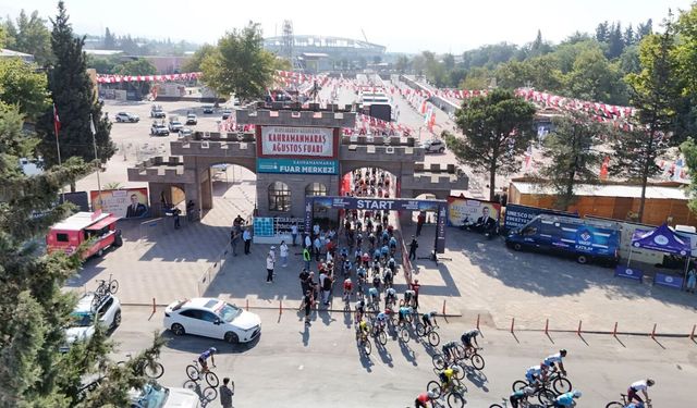 Kahramanmaraş'ta Uluslararası Bisiklet Yarışında 2. Etap Start Aldı
