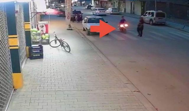 Kahramanmaraş'ta yaşlı adama motosiklet çarptı! Yaralıyı bırakıp kaçtı