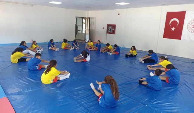 Kahramanmaraş'ta yaz sporları sürüyor