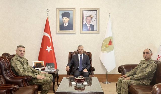 Kahramanmaraş'ta yeni garnizon komutanı göreve başladı