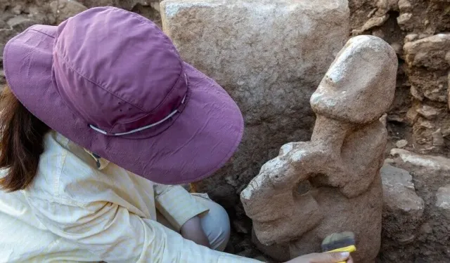 11 bin yıllık eser gün yüzüne çıktı! Eşi benzeri olmayan heykel