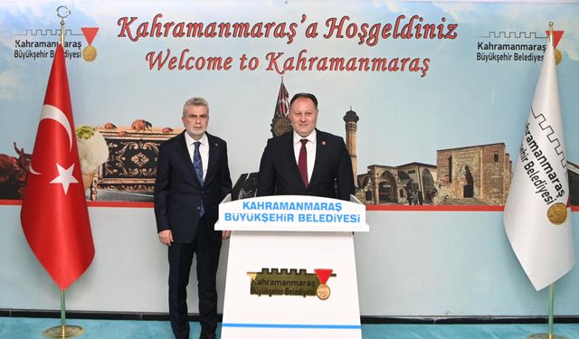 KKTC Meclis Başkanı Öztürkler’den Kahramanmaraş’ta önemli mesajlar