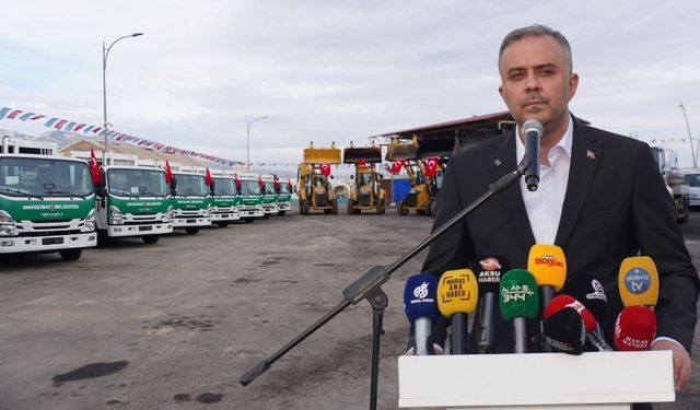 Onikişubat Belediyesi 30 yeni aracı filosuna kattı