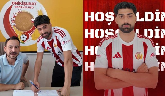 Onikişubatspor'dan şampiyon transfer! Yasin Berkay Yalçın imzayı attı