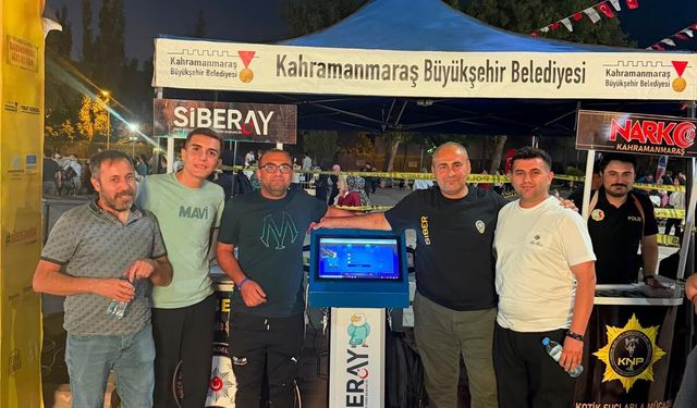 Siber zorbalıktan yasa dışı bahise: SİBERAY Kahramanmaraş’ta bilgilendiriyor