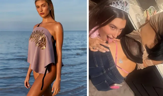 Ünlü model partide sınırları zorladı! Yaptığı hareket şaşırttı
