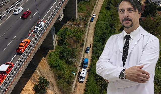 Viyadükten atlayan ortopedi doktoru hayatını kaybetti