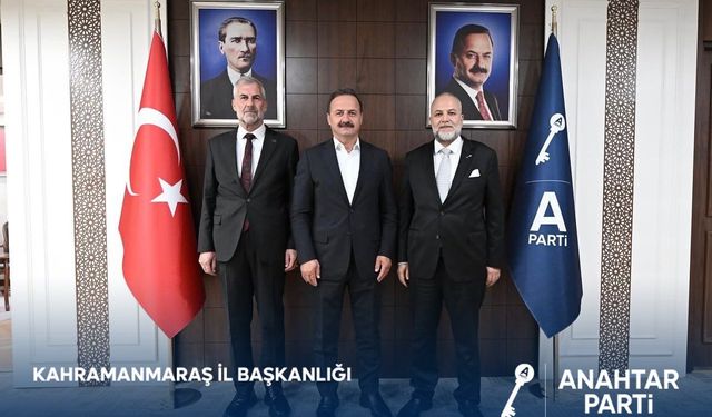 Yavuz Ağıralioğlu, Kahramanmaraş heyetini kabul etti