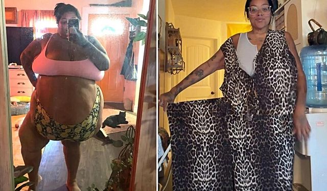 226 kiloydu, 143 kilo verdi! 15 yıl sonra hayalini gerçekleştirdi