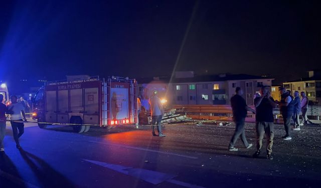 İznik'te TIR, traktöre arkadan çarptı: 1 ölü