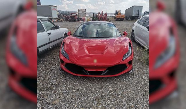 Makas atan lüks spor otomobilin sürücüsüne 90 bin lira ceza