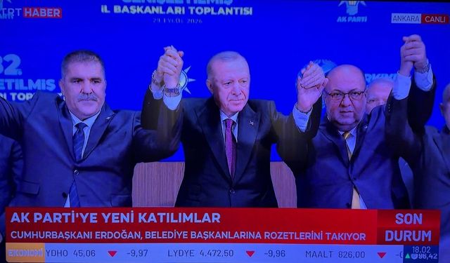 Akpınar ve Karaca AK Parti’ye katıldı