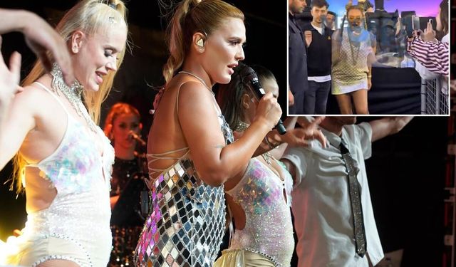 Demet Akalın’ın Konserinde Şoke Eden Anlar! “Her Tarafımı Elledi Ya”