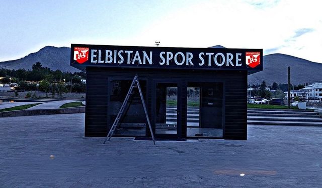 Elbistanspor Store kapılarını açmaya hazırlanıyor