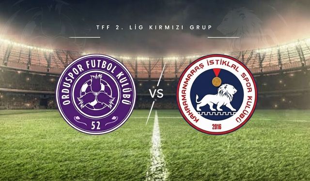 52 Orduspor - İstiklalspor maçı saat kaçta, hangi kanalda?