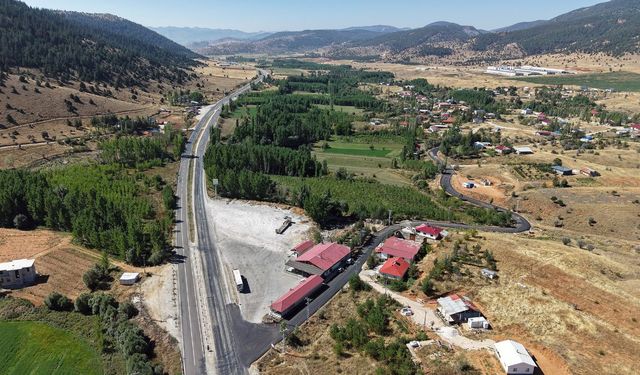 Göksun'da 6 milyon TL'lik yol yatırımıyla ulaşım konforu artıyor