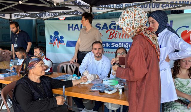 Kahramanmaraş'ta Halk Sağlığı Haftası'nda ücretsiz sağlık taraması yapıldı!