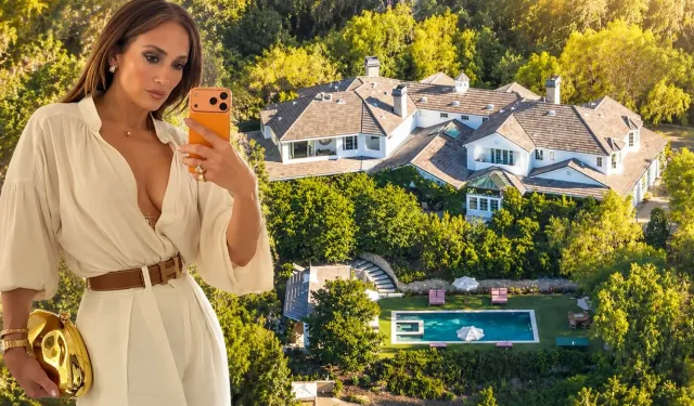 Jennifer Lopez 18 milyon dolarlık evini ilk kez gösterdi! İçinde yok yok